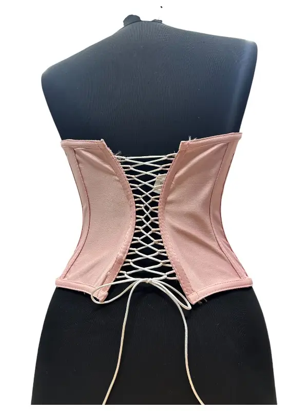 Corset pentru Rochii Satin sistem inchidere(2)